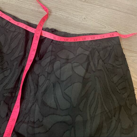 NWT Night night Jonathan Simkhai sheer panel drawstring pants black sz M - Picture 8 of 9